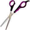 KW SMART Pet Grooming Thinning Blending Scissors with Toothed Blade 6.5"