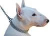 Triple Chain Martingale Dog Collar 2.5mm Link Chrome 4 sizes