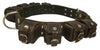 8lbs Genuine Leather Weighted Dog Collar 2" wide. Exercise and Training. Fits 24"-30" Neck size