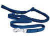 Expandable Bungee Shock Absorbing Dog Leash Large 5ft Long 3/4" Wide (Blue)