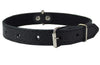 Genuine Leather Studded Padded Dog Collar 18" Long 3/4" Wide Fits 12"-14.5" Neck