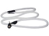 Dogs My Love Nylon Rope Slip Dog Lead Adjustable Collar and Leash 6ft Long White