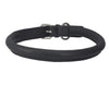 Genuine Leather Rolled Dog Collar Neck: 10.5"-14" size, Chow Chow, Collie, Labrador, Puppies