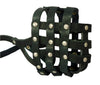 Real Leather Dog Basket Muzzle #107 Black - Pit Bull, AmStaff (Circumference 12", Snout Length 3.5")