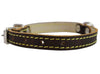 Genuine Leather Dog Collar 9.5"-13" Neck Size, 1/2" Wide Chihuahua, Puppies