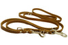 Dogs My Love Multifunctional Leash for Medium Breeds, Brown, 60"-110"