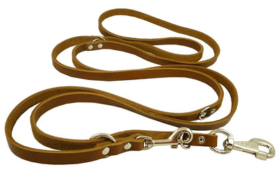 Dogs My Love Multifunctional Leash for Medium Breeds, Brown, 60