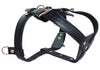 Genuine Black Leather Dog Pulling Walking Harness XLarge 33"-37" Chest 1.5" Wide Straps, Padded