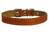Real Leather Dog Collar 9.5"-13" Neck Size, 1/2" Wide Chihuahua, Puppies