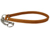 Martingale Genuine Leather Dog Collar Choker Large to XLarge 21"-25" Neck, Cane Corso, Shepherd