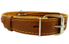 Genuine Leather Braided Dog Collar, 1" Wide. Fits 15"-20" Neck. Medium Breeds