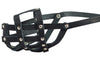 Real Leather Dog Basket Muzzle #104 Black - Amstaff (Circumference 11.8", Snout Length 3")