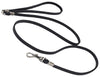 Dogs My Love Genuine Leather Classic Dog Leash 4 Ft Long 9 Sizes Black