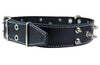 Dogs My Love Real Leather Spiked Dog Collar Spikes, 1.85" Wide. Fits 22"-26" Neck, XLarge Breeds