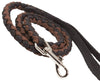 Dogs My Love 3/4" Wide Braided Rope Leash 4ft Long