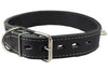 Genuine Leather Spiked Dog Collar 1.5" Wide Sized to Fit 18"-22.5" Neck Boxer, Bulldog, Rottweiler