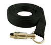 Dog Leash 1.2" Extra Wide Nylon 6 Feet Long for Training Secure Locking Snap