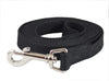 Dog Leash 3/4" Wide Cotton Web 10 Ft Long for Training Swivel Locking Snap, Pitt Bull, Cane Corso