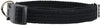 Cotton Web Adjustable Dog Collar 4 Sizes Black