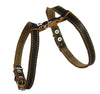 Real Leather Feline Harness, 16"-18.5" Chest, 1/2" Wide, Medium to Large Cats
