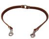 Genuine Leather Double Dog Leash - Two Dog Coupler (Brown, Large (16"L x 7/8"W))