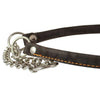 Martingale Genuine Leather Dog Collar Choker Large to XLarge 21"-25" Neck German Shepherd, Bulldog