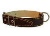Genuine Leather Dog Collar 14"-21" Neck Size, 1.25" Wide, Amstaff, Pitt Bull