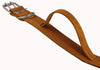 Tan Genuine Leather 27"x1.75" Wide Handle Collar Fits 20"-24.5" Neck X-Large Great Dane Mastiff