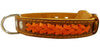 Genuine Leather Braided Dog Collar, 1" Wide. Fits 15"-20" Neck. Medium Breeds