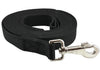 Dog Leash 1" Wide Cotton Web 15 Ft Long for Training Swivel Locking Snap, Pitt Bull, Cane Corso