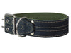 Genuine Leather Dog Collar 1.75" Wide Padded