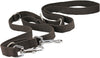 1" Wide Cotton Web 6-Way European Multi-functional Dog Leash, Adjustable Lead 45"-78" Long, Large