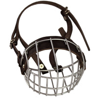 Metal Wire Basket Dog Muzzle Boxer, Bulldog Female. Circumference 13", Length 3"