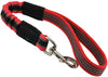 Bungee Shock Absorbing Dog Short Leash Large 20" Long 1" Wide Traffic Lead Red