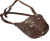 Real Leather Cage Basket Secure Dog Muzzle #118 Brown - Pit Bull (Circumf 11.8", Snout Length 3.5")
