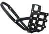 Real Leather Dog Basket Muzzle #112 Black (Circumference 13", Snout Length 3") Bulldog, Boxer