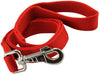 Dog Leash 1" Wide Cotton Web 4 Ft Long for Training Swivel Locking Snap, Rottweiler, Boxer