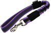 Bungee Shock Absorbing Dog Short Leash Large 20" Long 1" Wide Traffic Lead Lilac