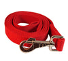 Dog Leash 1" Wide Cotton Web 6 Feet Long for Training Swivel Locking Snap, Rottweiler, Cane Corso