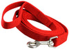 Dog Leash 3/4" Wide Cotton Web 10 Ft Long for Training Swivel Locking Snap, Pitt Bull, Cane Corso