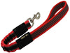 Bungee Shock Absorbing Dog Short Leash Large 20" Long 1" Wide Traffic Lead Red