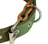 Cotton Web Dog Collar 1" Wide. Fits 15"-19" Neck. Boxer, Retriever