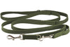 6 Way European Multi-functional Cotton Web Dog Leash, Adjustable Lead 50"-90" Long, Amstaff, Boxer