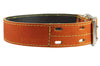 Genuine Thick Leather Dog Collar 20"-27" Neck Size, 1.75" Wide, Mastiff, Great Dane