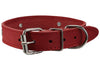 Genuine Leather Studded Dog Collar, Black, 1" Wide. Fits 13"-17.5" Neck Size
