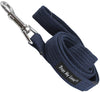 Dog Leash 4.5ft Long Cotton Web for Training, Blue 4 Sizes