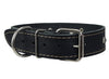 Genuine Leather Dog Collar Studded 1.5" Wide, 16.5"-20" Neck