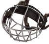 Metal Wire Basket Dog Muzzle Pug, French Bulldog. Circumference 11", Length 2.25"