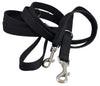 Dogs My Love 6 Way European Multi-functional Cotton Web Dog Leash, Adjustable Lead 50"-90" Long