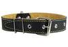 Real Thick Leather Dog Collar 16"-22" Neck Size, 1.5" Wide, Amstaff, Pitbull
